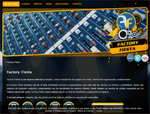 Tablet Screenshot of factoryfiesta.com